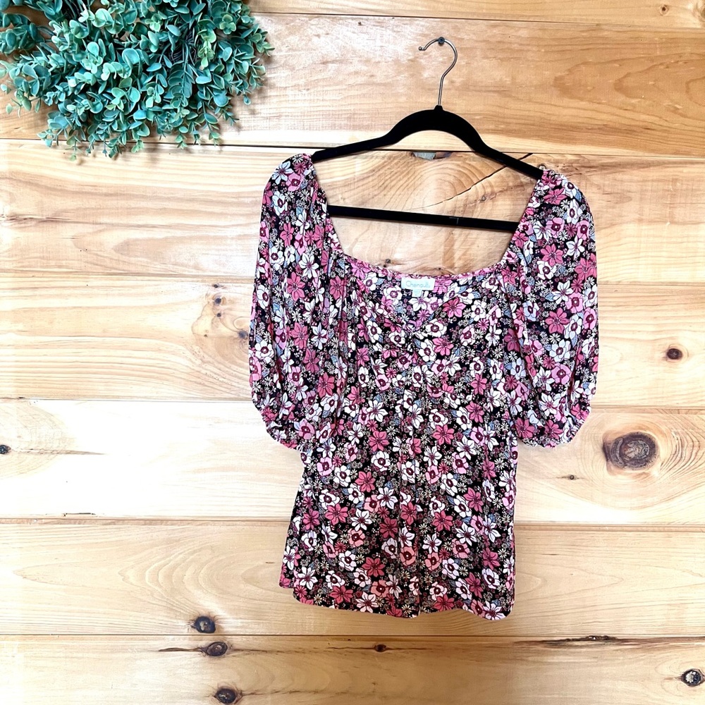 Floral blouse